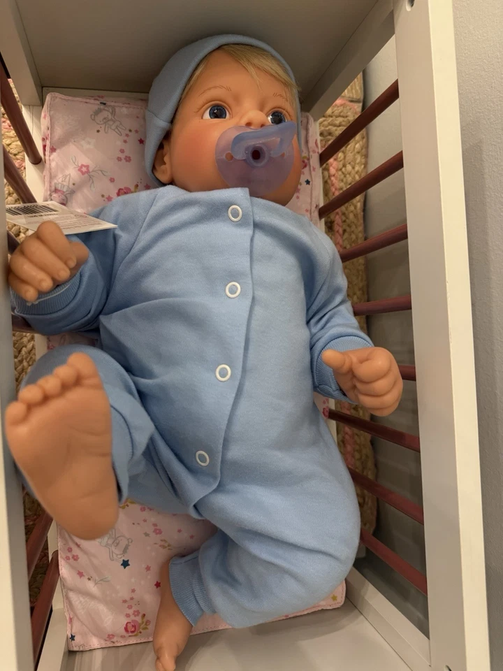 MINT IN BOX LEE MIDDLETON FIRST BORN AWAKE BOY MY OWN BABY DOLL NIB MINT Look!!! - Image 2 of 4