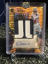 2022 Panini Select Jalen Tolbert Prime Selections Orange Pulsar RC Auto 05/30