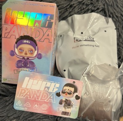 Authentic Pop Mart Skullpanda Hype Panda Fashion Icon Milk Tea Girl New