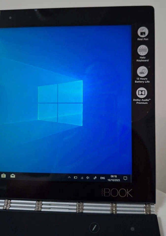 Lenovo Yoga Book YB1-X91F with Stylus Pen - Excellent condition / hardly used - Image 3 of 4