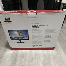 ViewSonic VX2452mh 24" Full HD LCD Monitor 1920x1080 HDMI DVI VGA 2ms 60Hz