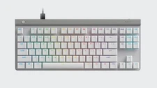 Logitech G515 TKL Wired Gaming Keyboard-WHITE