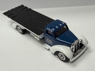 Hot Wheels Premium Speed Waze Flatbed Car Hauler Transporter El Segundo Blue GTB