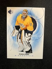 20-21 UD SP Hockey Blue Parallel 21 Pekka Rinne