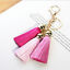 Miniaturansicht 5  - New 3 color Series ice silk tassel keychain bag pendant car accessories