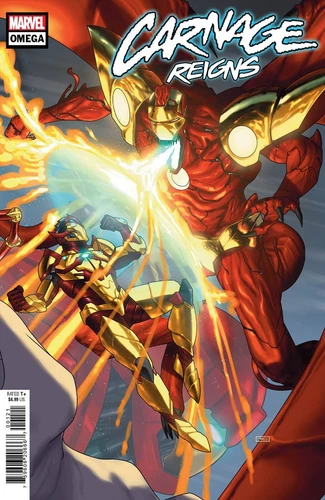 Carnage Reigns Omega #1 Clarke Connecting Cvr B Marvel Comics 2023 1st Print NM
