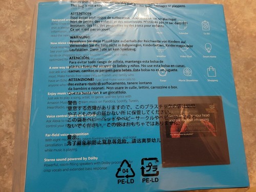 🔥 Amazon Echo Show Alexa 1st Gen MW46WB Smart Assistant Black 1YR WARRANTY!! 🔥 - Picture 3 of 7
