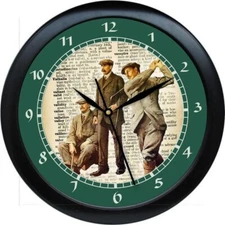 Vintage Golf Wall Clock Pro Shop Golf Store Gift 0724