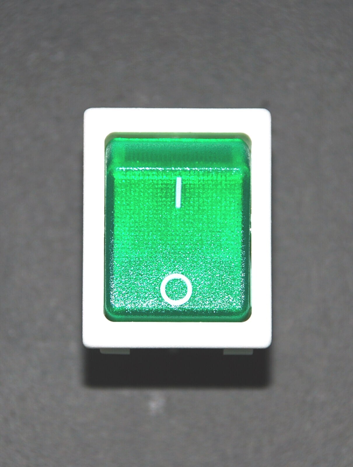 2pc EVEREL Rocker Switch SX82 82.xx.8 4P 20A 125VAC 16A 250VAC Green ...