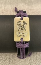 Gemini Bracelet Leather