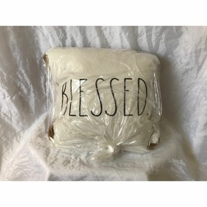 rae dunn blessed pillow