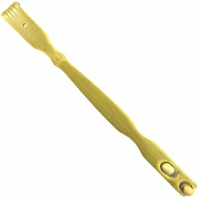 New 18'' Bamboo Wooden Itch Therapeutic Back Scratcher Massage Rollers US