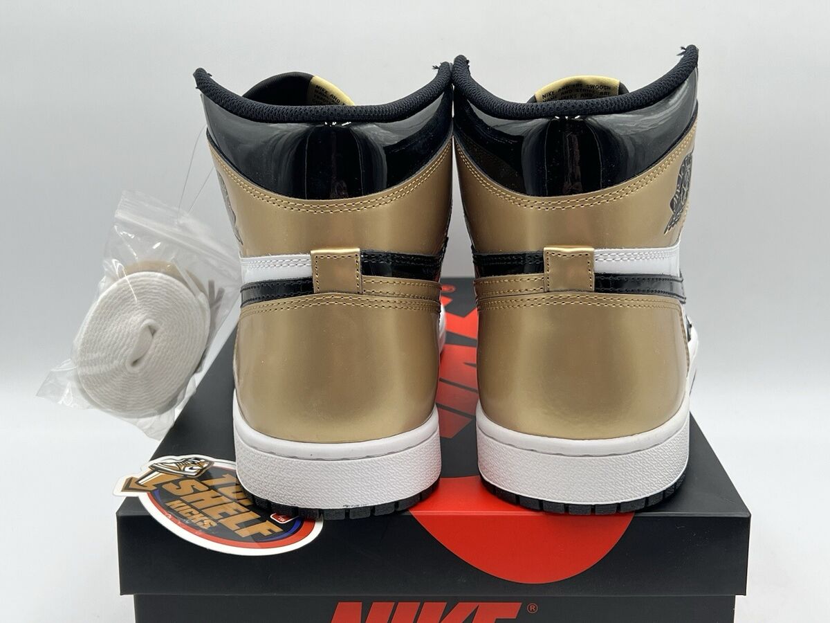 DS NEW NIKE Air Jordan 1 Retro OG NRG High Gold Toe Size DS NEW NIKE Air Jordan 1 Retro OG NRG High Gold Toe Size
