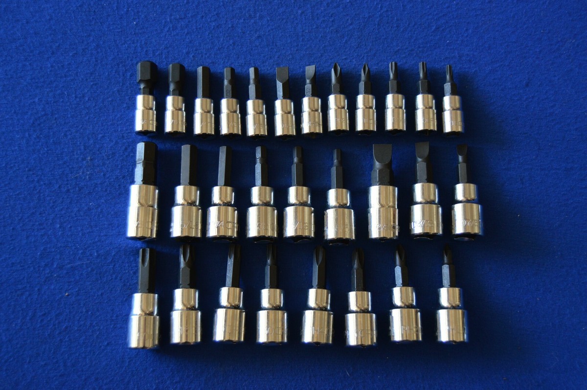 Craftsman 94 PC Spinner/Magnetic Handle Torx,Hex Sockets-Screw