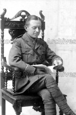 mwq-10 Military, Lt Noel Hayes, 8th London Regiment, Post Office Rifles. Photo