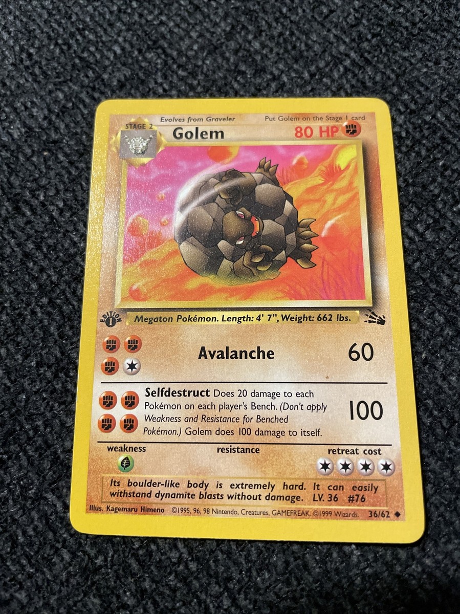 1st edition golem 1995 1st edition golem 1995
