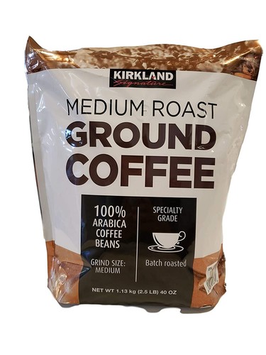 KIRKLAND SIGNATURE Medium Roast Coffee, 2.5 Lb, Brown, 40 Ounce (Pack of 1) - Afbeelding 2 van 4