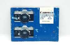CANON FT QL Camera Owners Instruction Manual