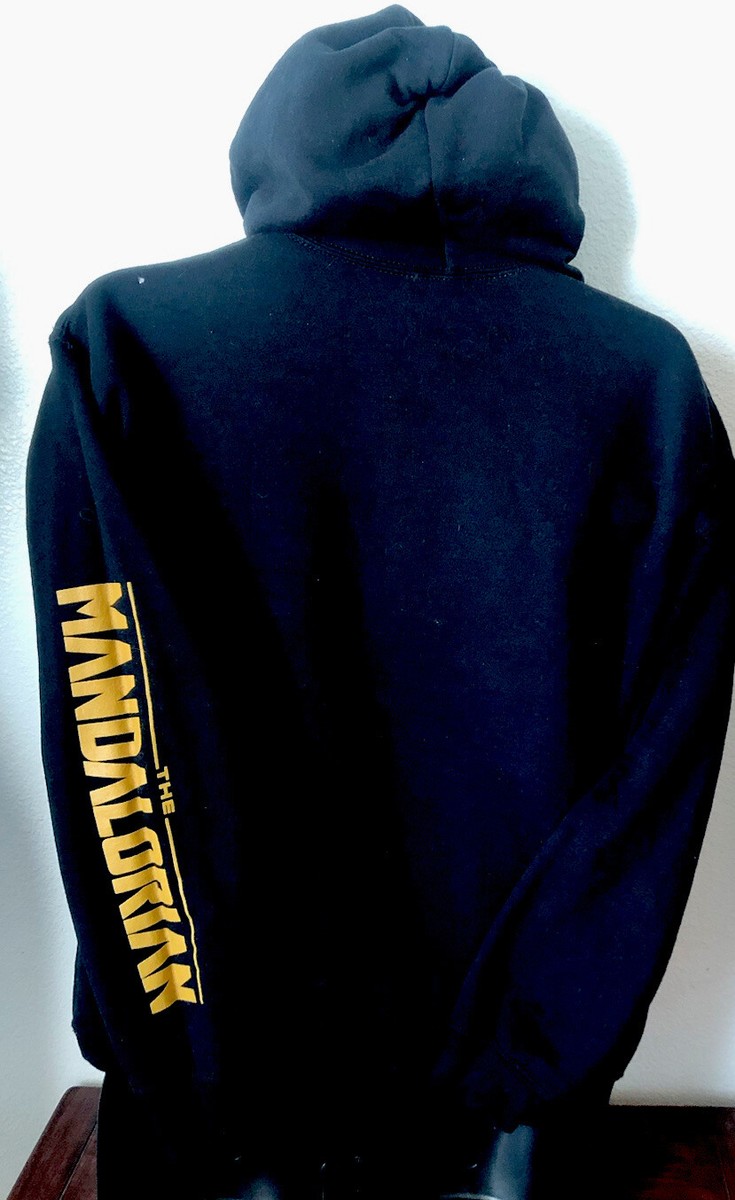 Star Wars YODA Mandalorian Kangaroo Pockets Adult Unisex Lucas Films Hoodie S View 4