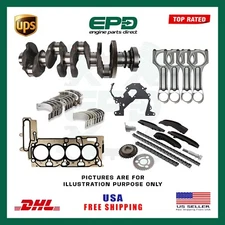 BMW 2.0 N47D20 DIESEL ENGINE NITRATE CRANKSHAFT WITH ENGINE REBUILD PARTS KIT