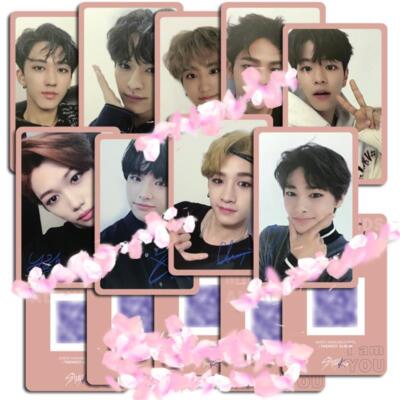 Kpop STRAY KIDS 3rd Album I AM YOU Photo Cards Self Made Autograph
