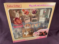 Starter Furniture Set - Fridge Stove Toilet - Calico Critters Sylvanian - Heidi