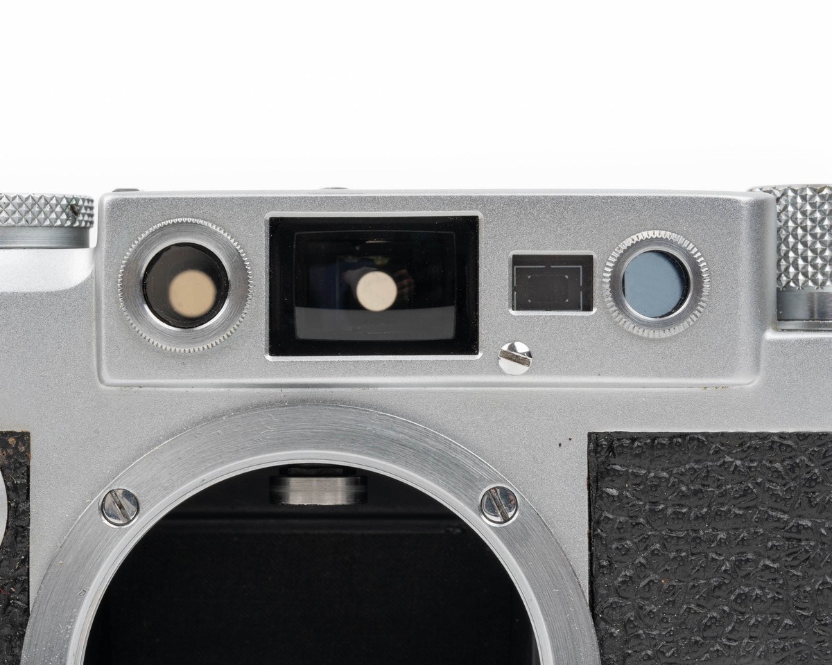 Ex+ Leica Leitz Wetzlar IIIG Rangefinder Camera Body Silver 892888