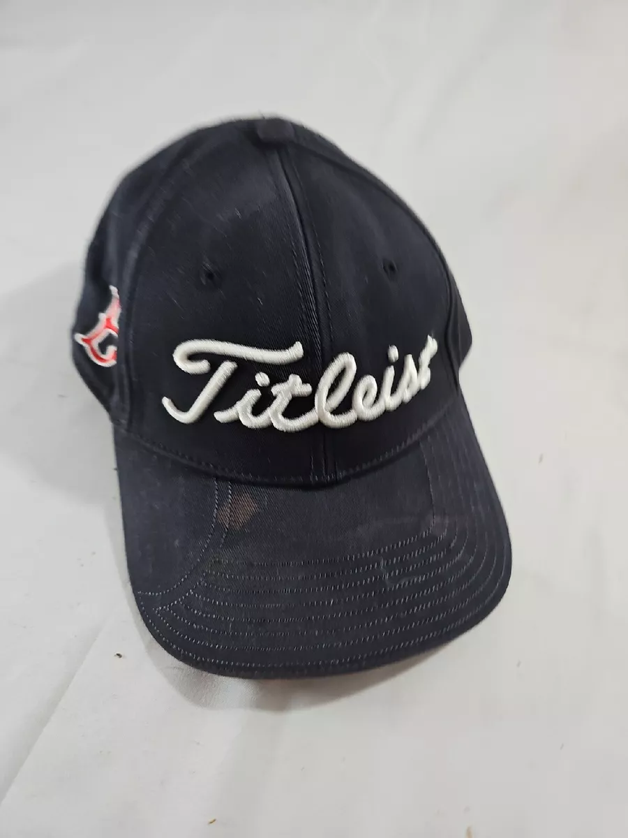 Titleist red shop sox hat fitted
