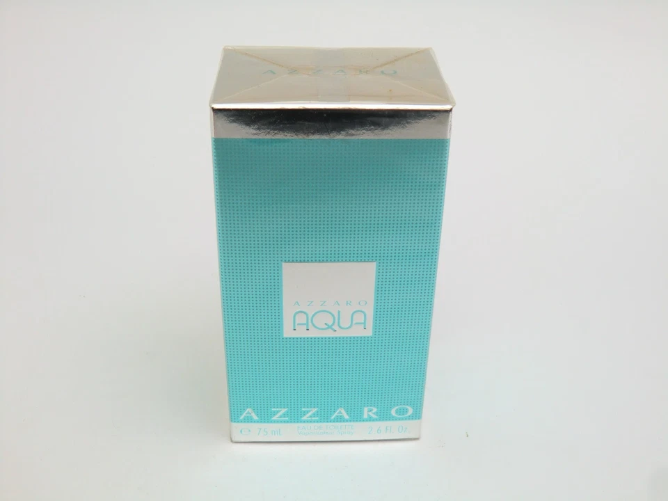 Azzaro AQUA Pour Homme EDT Nat Spray 75ml - 2.6 Oz BNIB Retail Sealed OVP