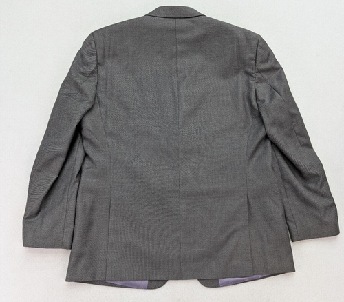 Sean John Men's Blazer Jacket Sport Coat Size 44R Gray - Picture 10 of 18