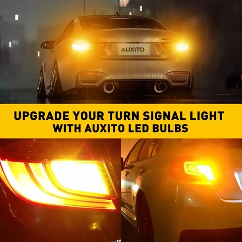 2X LED 1157 Bay15d Car Reverse Back Brake Stop Tail Light Bulb Canbus Error Free - Picture 3 of 8