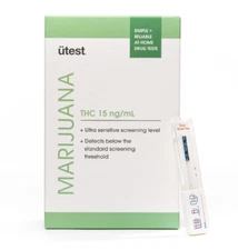(25 Pack) THC 15 ng/mL Marijuana Sensitive Low Level Home Drug Test Kits