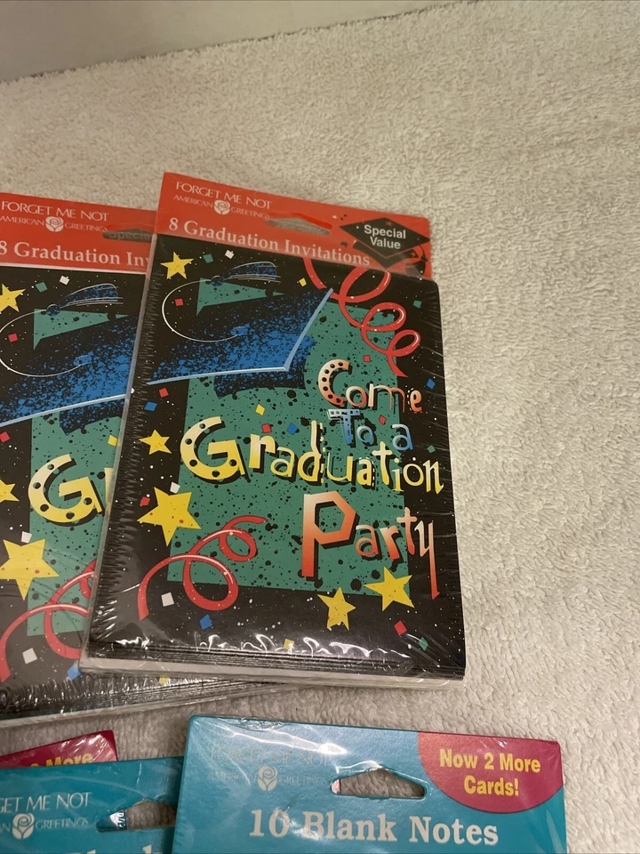 64 Graduation Invitations And 56 Graduation Thank You Notes - American Greetings - Image 2 of 4