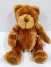 Velveta by Greek Brown Plush Teddy Bear Partially Weighted Stuffed Animal Toy