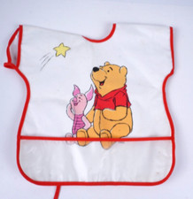 Vtg Avon The First Years Neats Disney Winnie the Pooh Vinyl Bib Unisex W/ Pocket