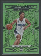 2022-23 CALEB HOUSTAN 10/25 PANINI OBSIDIAN ROOKIE RC GREEN