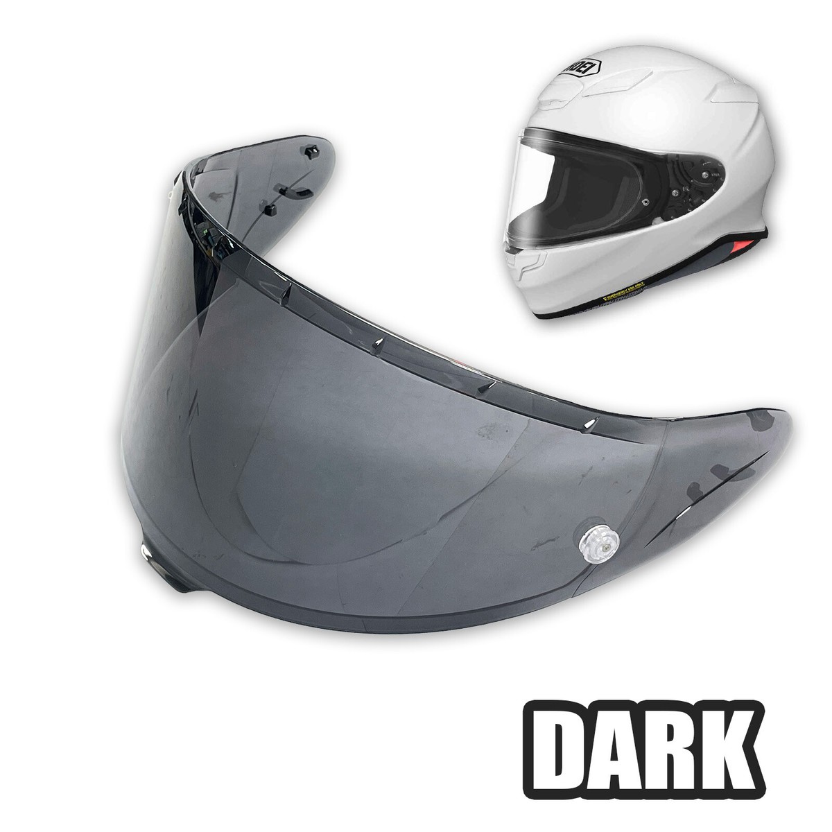 Visor Shoei Smart Helmet DARK Racing Helmet Visor Shield Pin