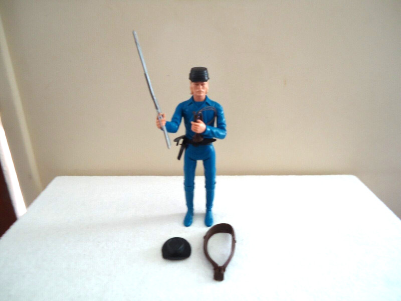 Vintage Marx General Custer With Some Acc. " GREAT COLLECTIBLE DISPLAYABLE ITEM