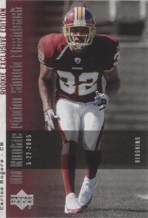 2006 Upper Deck Carlos Rogers #PSF-CR - 1 of 2