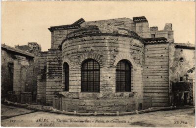 CPA ARLES Römische Thermen sogenannter Konstantinspalast (1259609)
