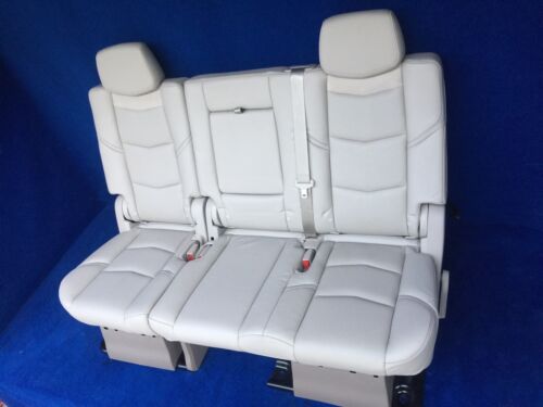 Escalade ESV 2019 2018 2a fila asiento de banco en esquisto cuero bronceado - Imagen 3 de 9