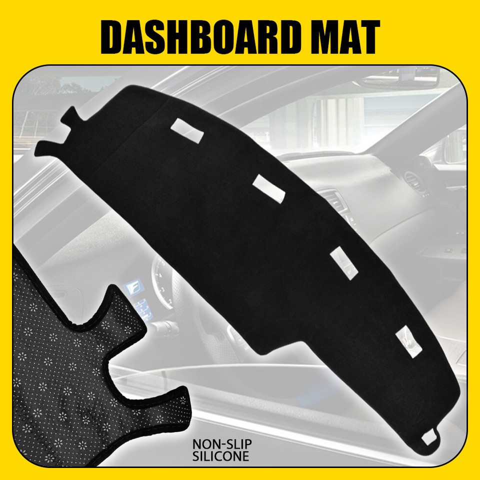 Black Dash Mat Cover Dashboard Dashmat For Dodge Ram 1500 3500 1994