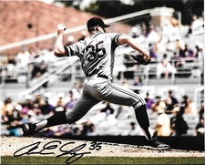 KANSAS CITY ROYALS ASA LACY HAND SIGNED TEXAS A&M AGGIES 8X10 PHOTO W/COA