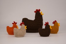 Vintage Cuckoo Bird Chicken Hen Nesting Padded Tea Cosy Toaster Cozy
