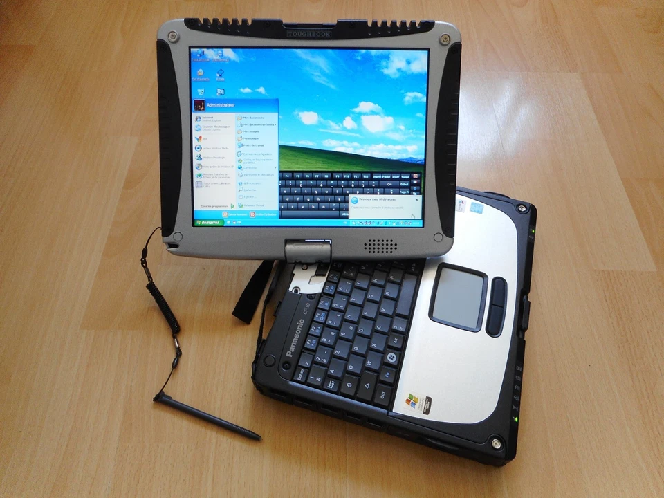 Panasonic TOUGHBOOK CF-19 comme neuf Windows XP Professionnel SSD 250 Go Ram 4Go - Photo 4/4