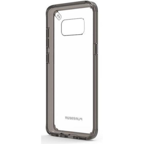 PureGear - Slim Shell Pro for Samsung Galaxy S8 - Clear/Light Gray (61754) - Picture 1 of 1