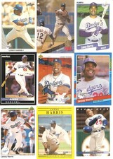 150 CARD LENNY HARRIS BASEBALL CARD LOT