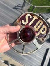 Antique Tail Light Circa 1920. Cartruck Make Unknown. Feedback Appreciated.