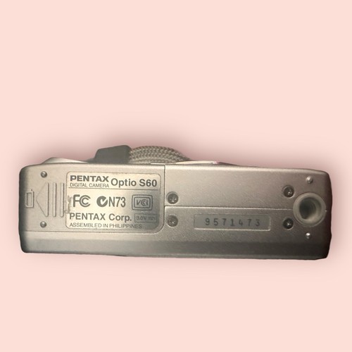 Pentax Optio S60 6MP Compact Digital Camera And Cable Tested And Working - Picture 4 of 7