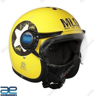 Jet Offen Gesicht Mlg Damen Helm Für Royal Enfield Rider @ UK